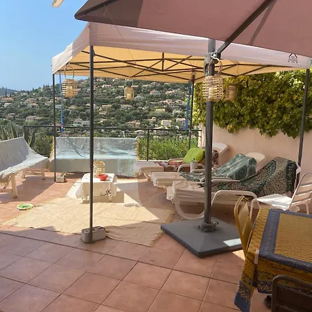 Nyaraló Maison Piscine Vue 4 - 7 Min Cavalaire-sur-Mer